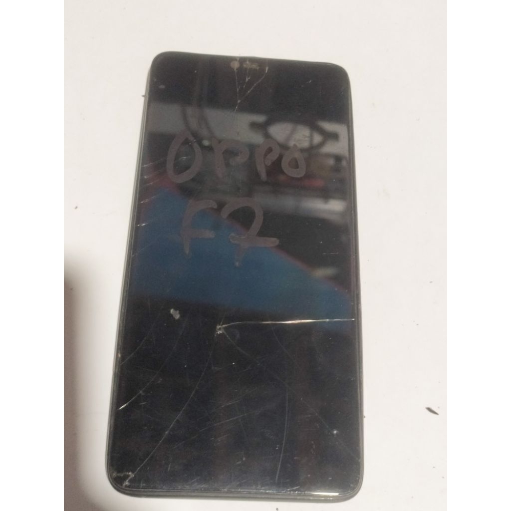 frame tatakan lcd Oppo F7 original copotan