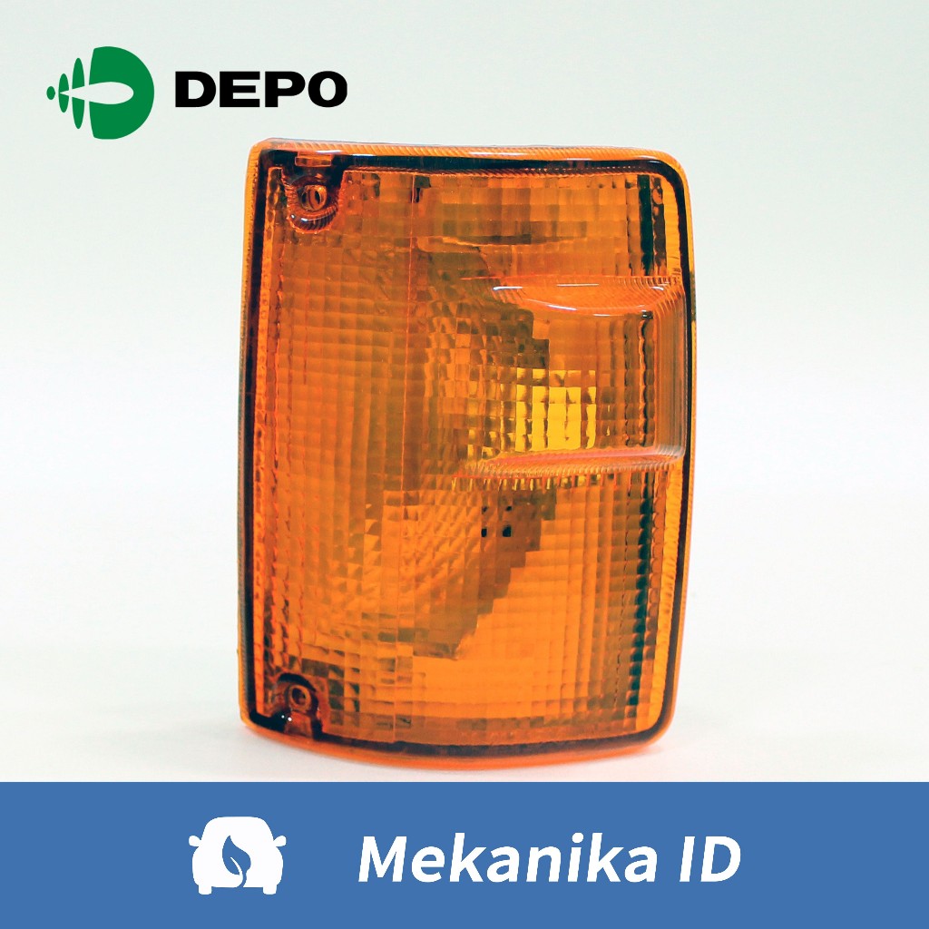 Lampu Sen Depan (DEPO; Lucid) Isuzu Panther Kotak 1993 (Kuning); 213-1506X-U