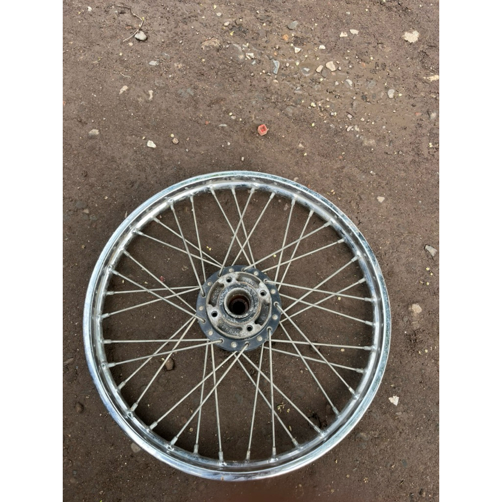 velg roda depan Yamaha zupiter z1,zupiter mx,vega r new,vega zr,ori lepasan