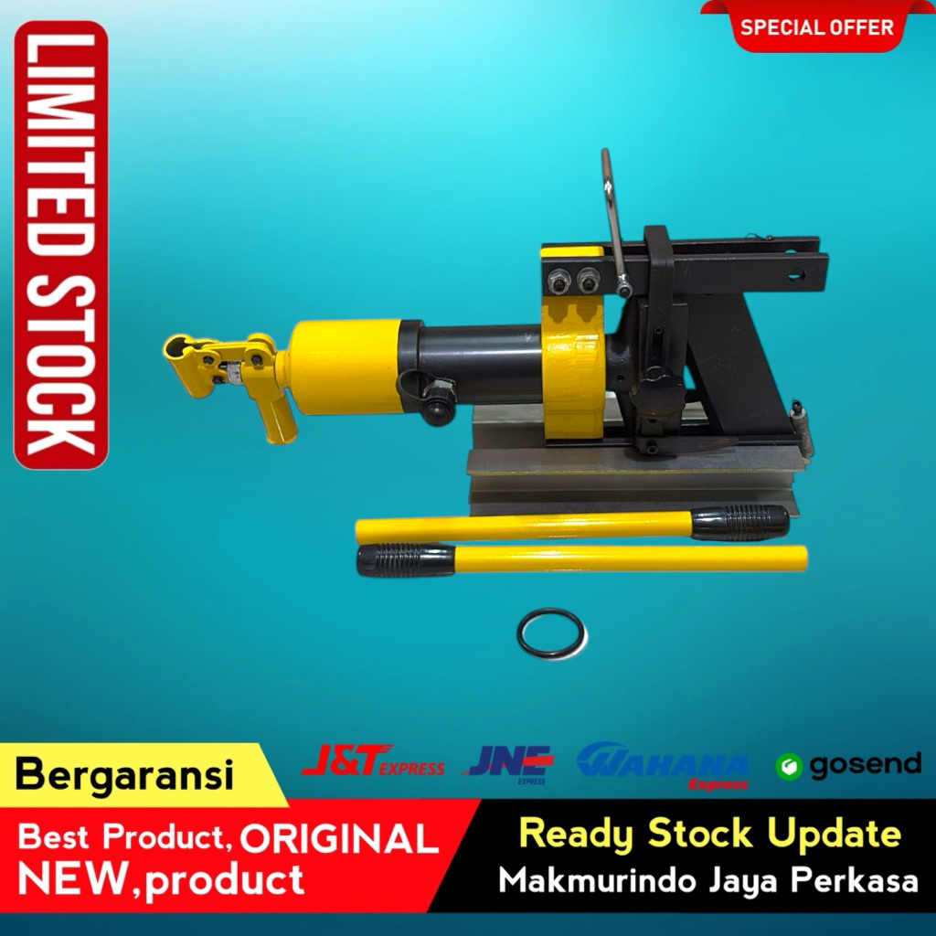 2in1 Heavy Duty 10mm Hydraulic Busbar Bending Manual dan Electric ZCB-150D Bender Tekuk Penekuk Hidr