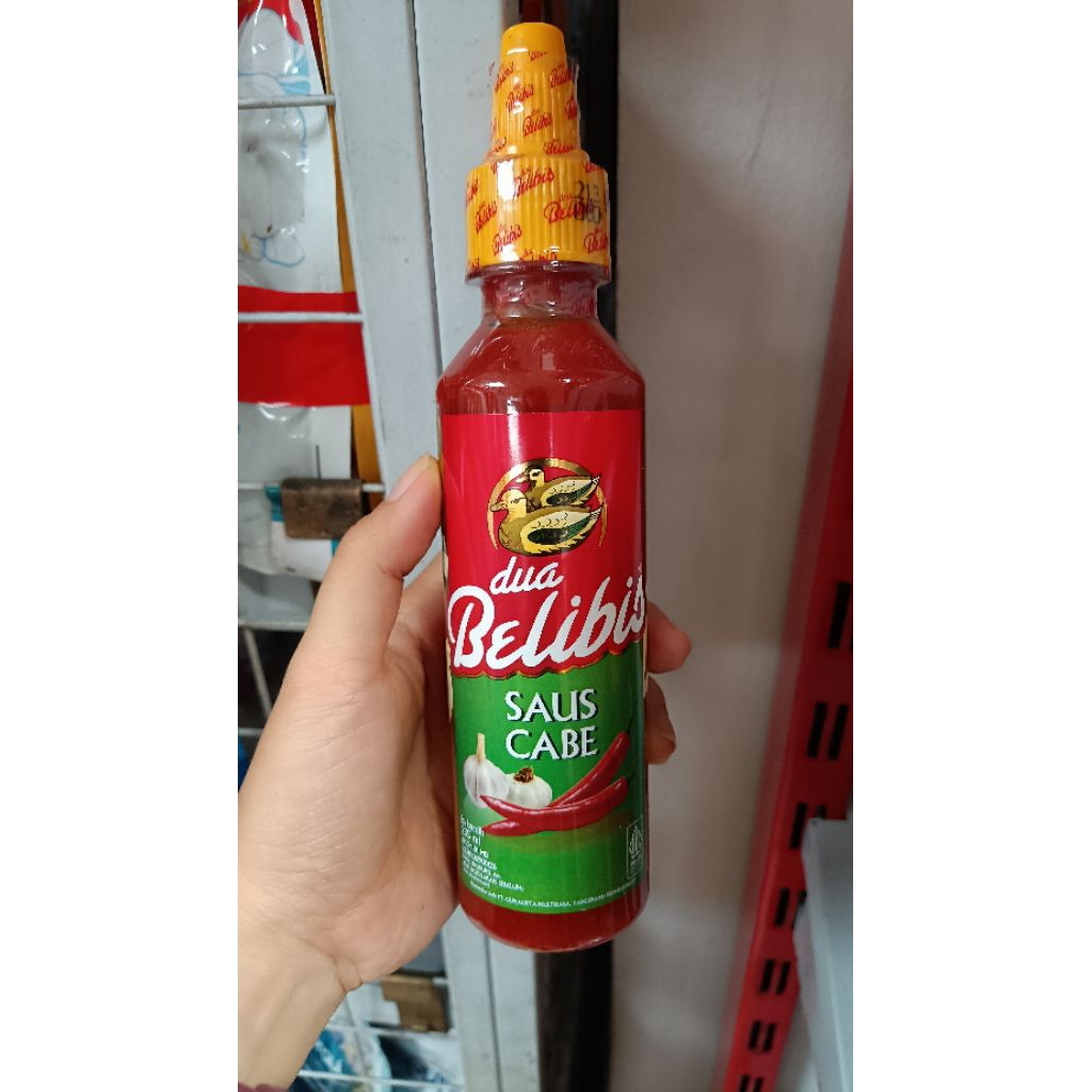 SAOS CABE DUA BELIBIS 235ML / SAOS SAMBAL / SAOS PEDAS / SAOS BELIBIS PRAKTIS / SAOS ENAK