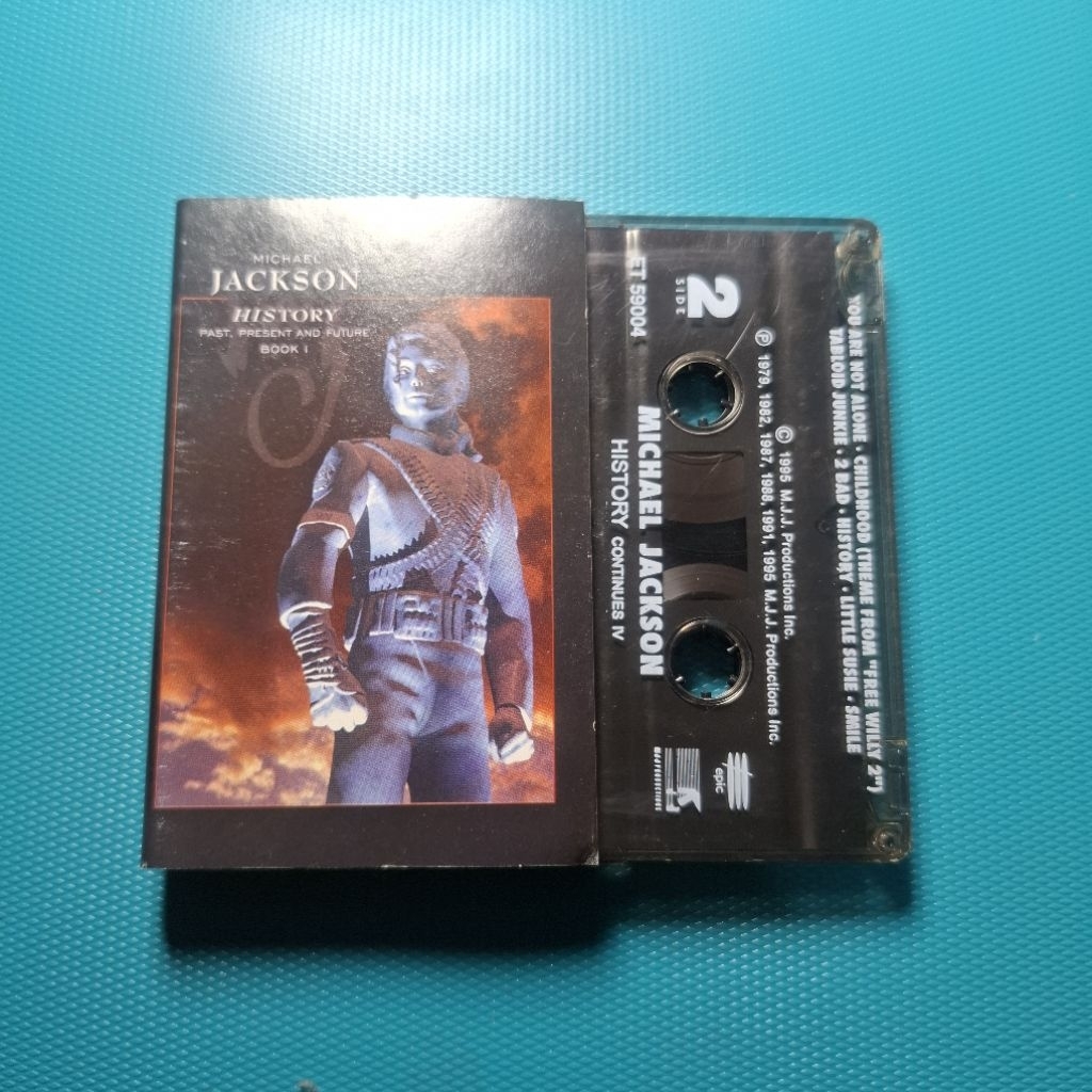 Kaset Pita Michael Jackson - History IV Second