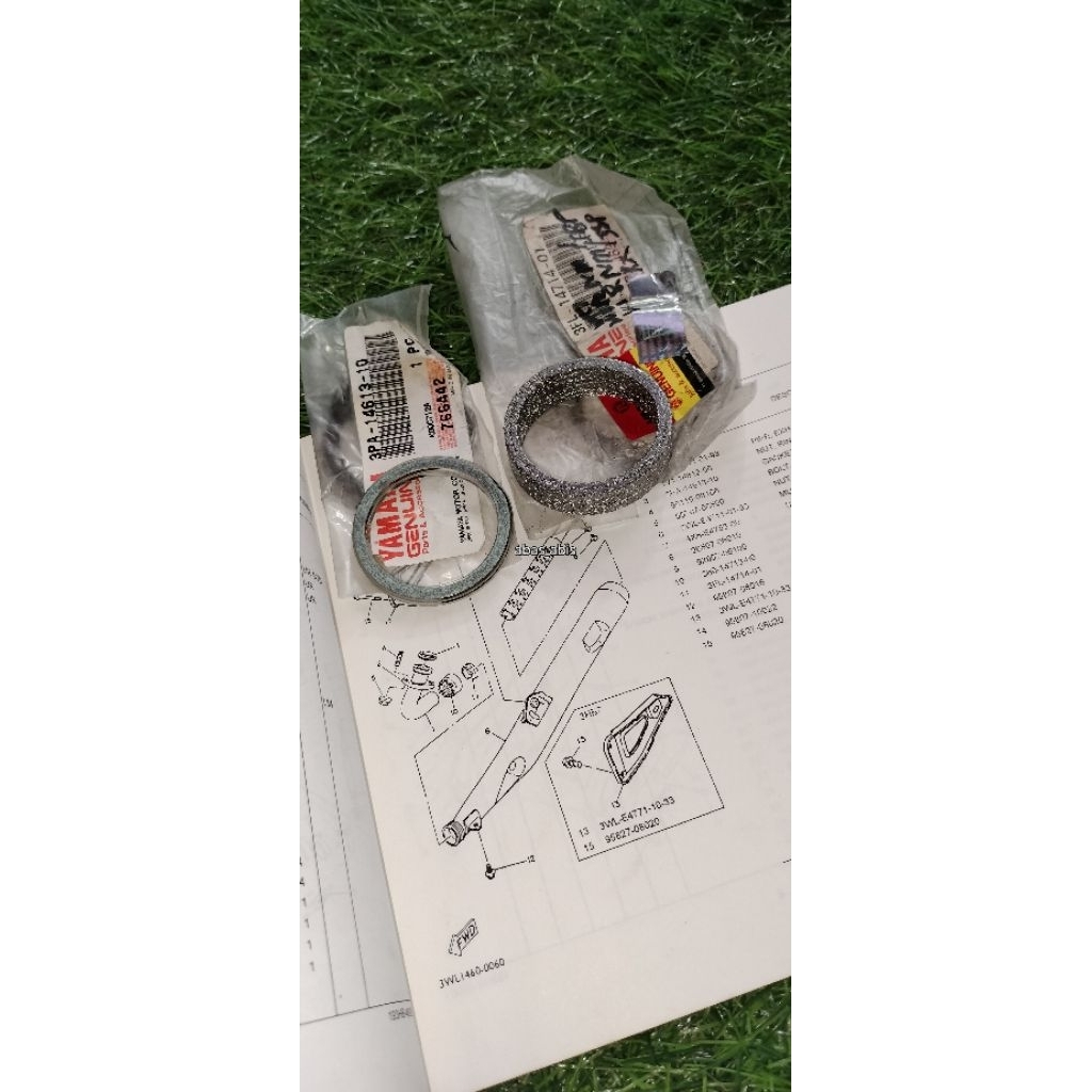 paking knalpot rx king rxs original nos