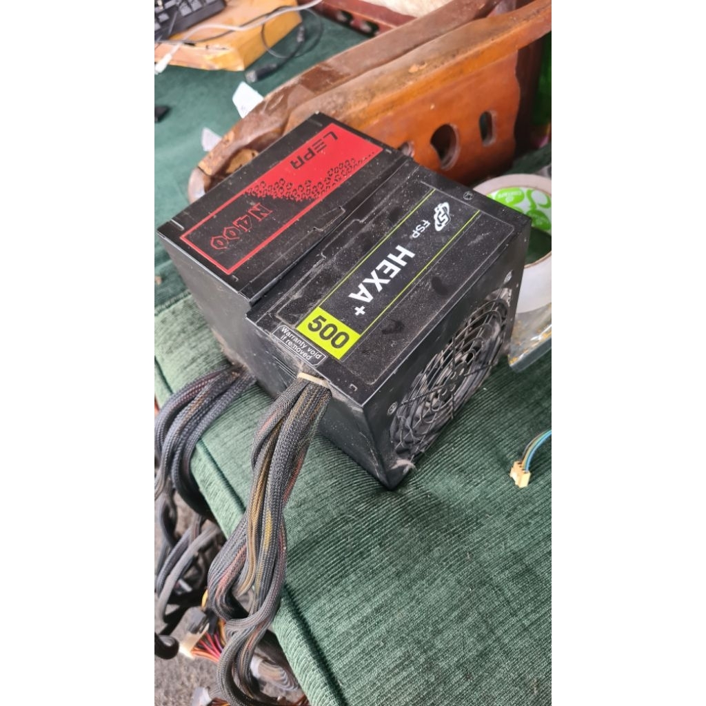PSU RUSAK FSP HEXA 500WATT + LEPA 400WATT SEGEL