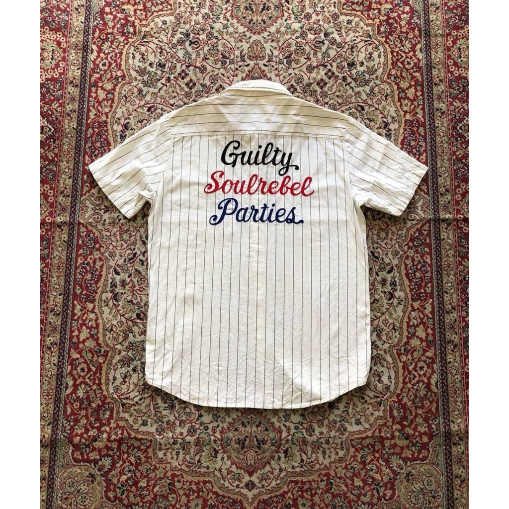 Kemeja The Guilty parties Wacko maria shirt  HG630