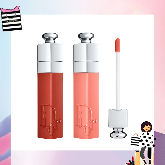 DIOR Addict Lip Tint New Formula Lip Tattoo Moisturizing without transfer Full Size 251#351#421#451#