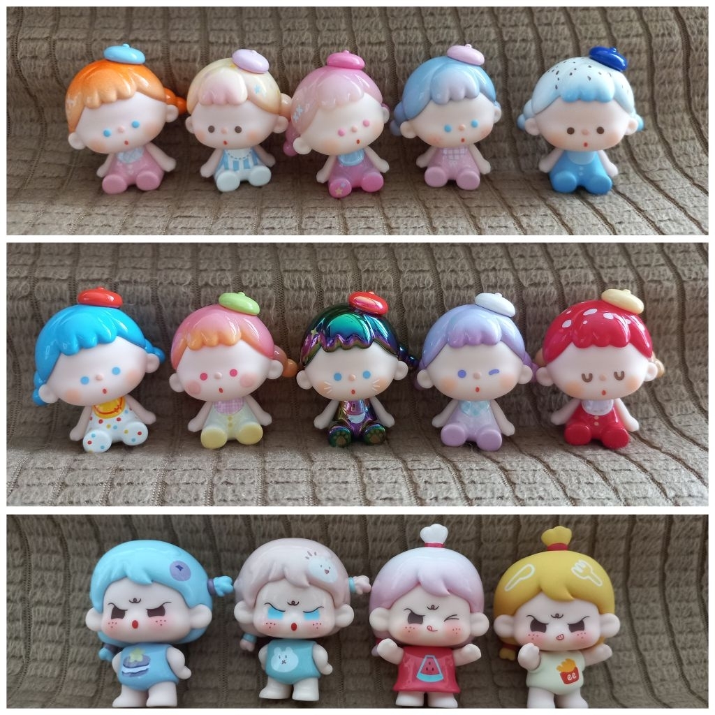 Vuuyoo V2 V1 AMMLS Selected Blindbag dan Yao Yao Yaoyao NEW|| Yooki  blindbox figure kacang bean (Se