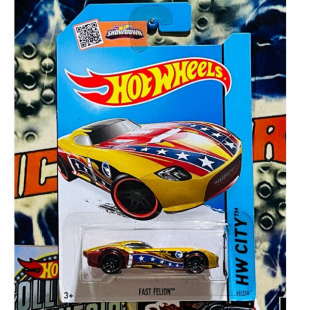 DIECAST HOT WHEELS FAST FELION COLLECTOR