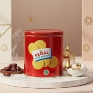 Biskuit Regal kaleng 550 gram