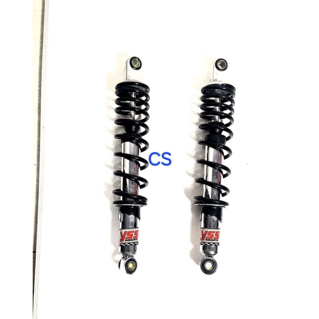 SHOCK BELAKANG COPY YSS HITAM / KUNING UKURAN 280MM BUAT MOTOR JUPITER Z / JUPITER Z1  / CRYPTON / J