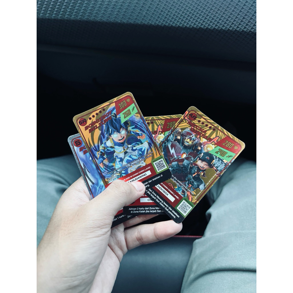 Card Boboiboy Gentar "AR"