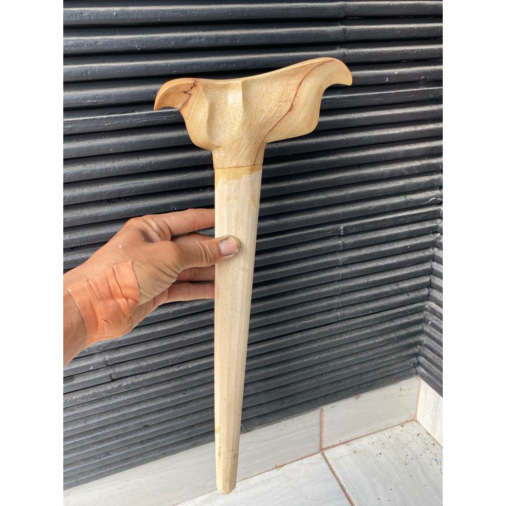 warangka cirebonan pjg 38cm kayu timo