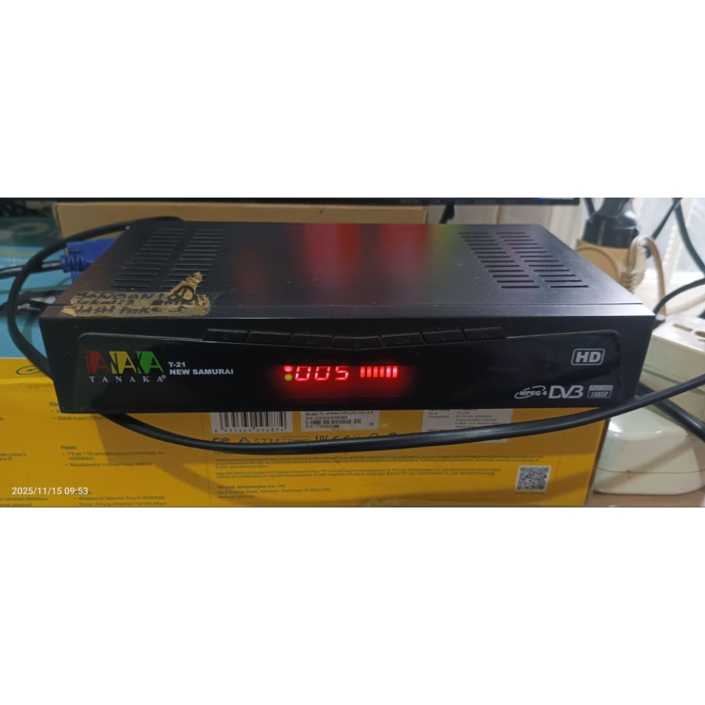 Receiver tv satelit decoder parabola Tanaka T-21 New Samurai