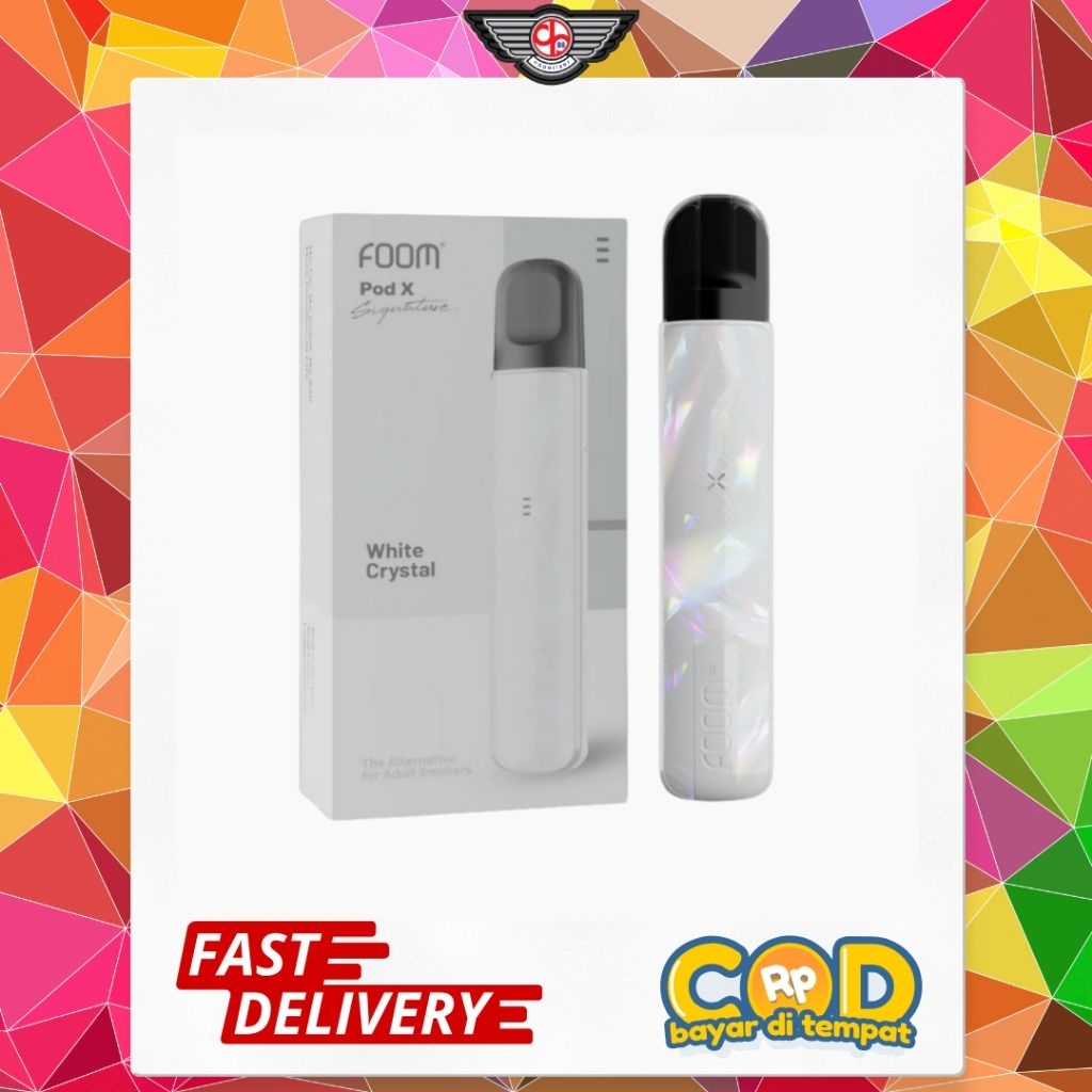 FOOM X SIGNATURE POD WHITE CRYSTAL
