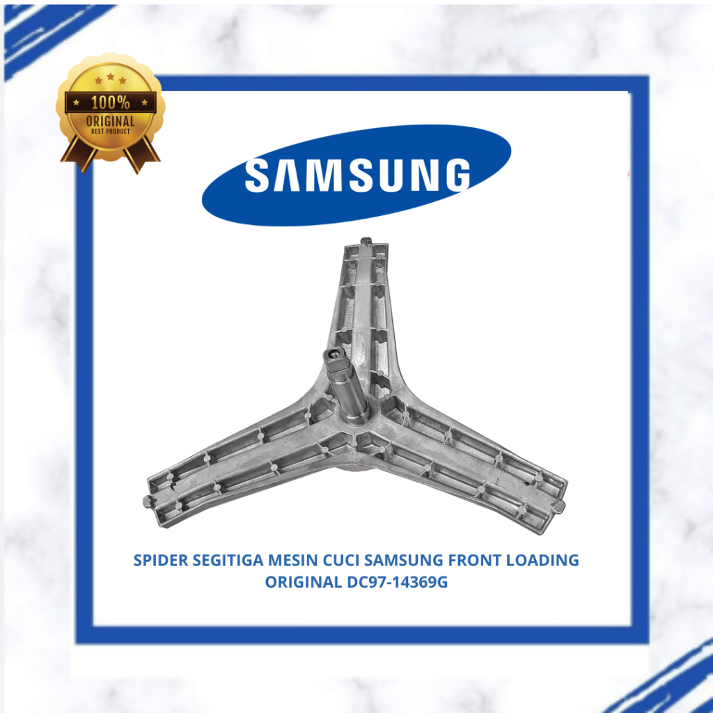 SPIDER SEGITIGA MESIN CUCI SAMSUNG FRONT LOADING WW95H740EW / WW95H7410EW ORIGINAL DC97-14369G