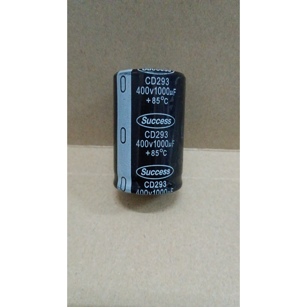 6219 kapasitor elco 1000uf 1000 uf 400v 400volt 400 volt success korea