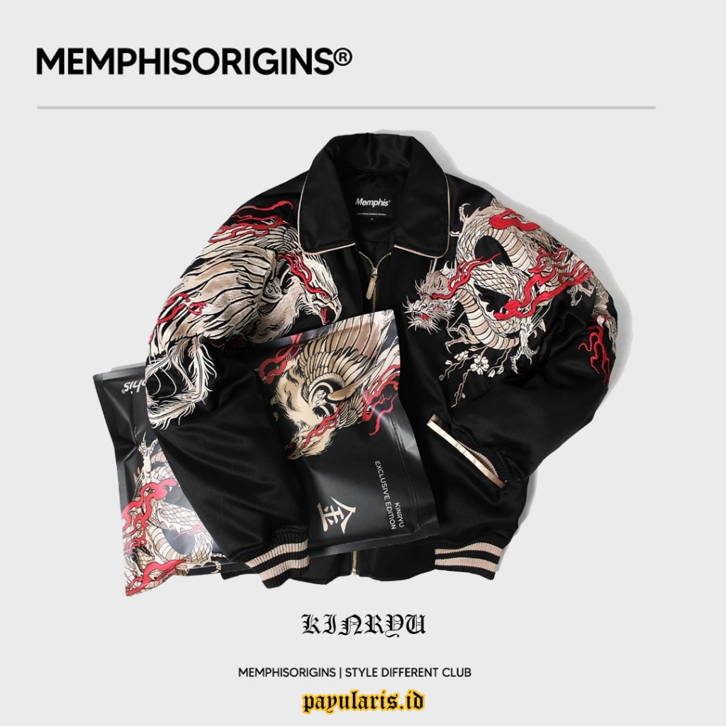 SUKAJAN JACKET - HANNYA KYOGEN/SHINJUKU/RYU/INAGAWA/MIYAMOTO/TOMOE GOZEN/KYOMIZU/MASAMUNEKO MEMPHISO