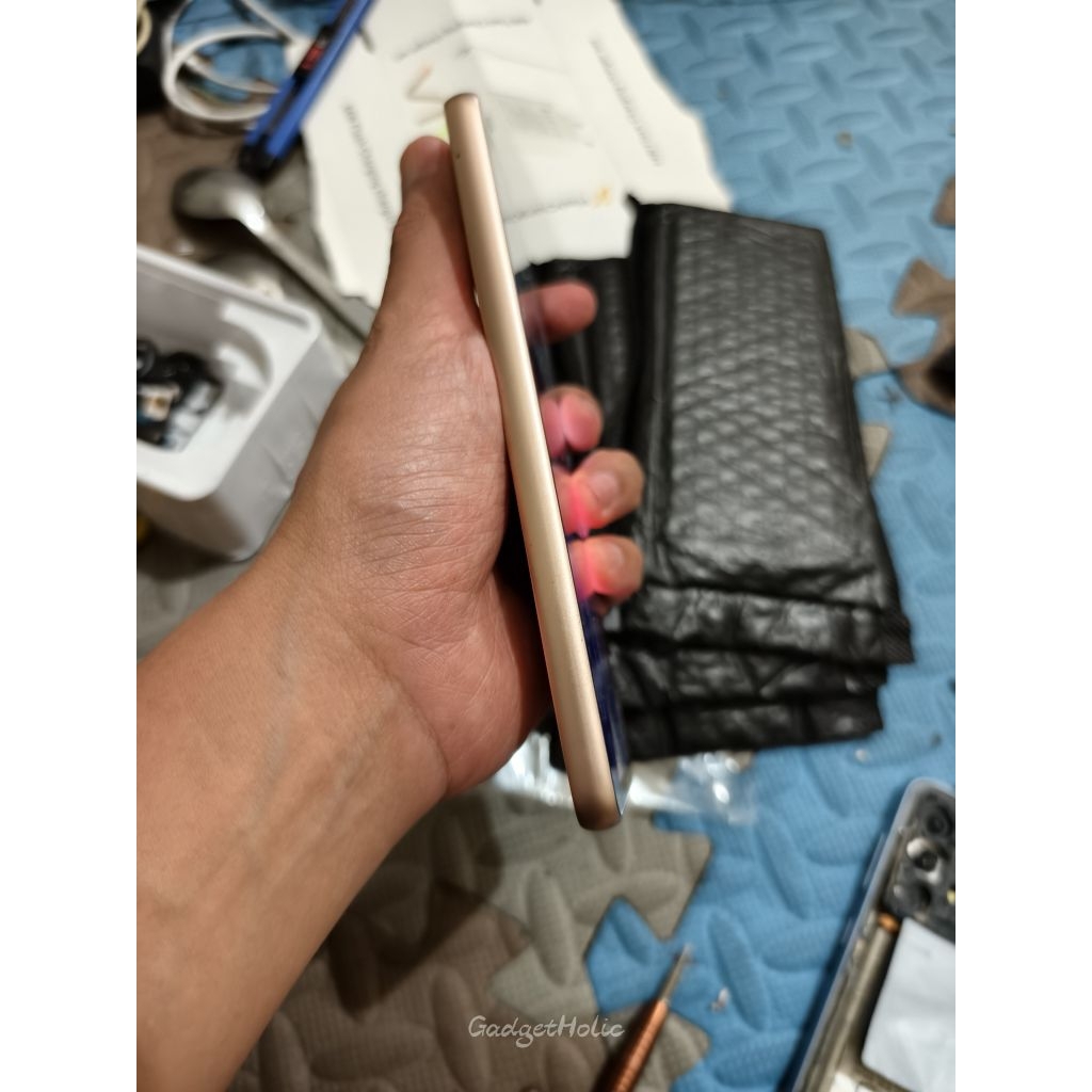 lcd plus frame samsung A33 ori copotan minus retak glass