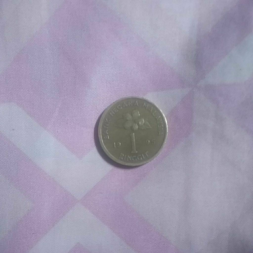 uang logam Ringgit  RM1 1995