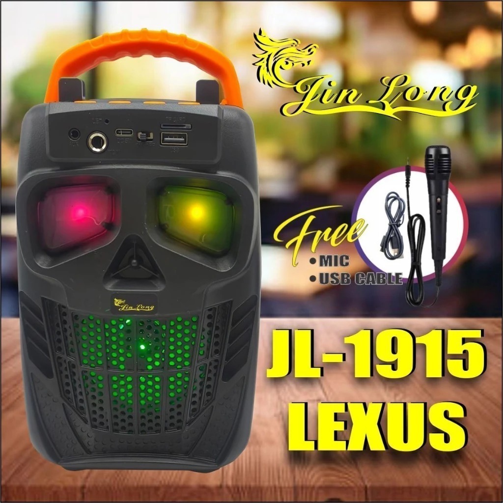 Speaker Wireless Jinlong LEXUS Super Bass - (JL-1915)