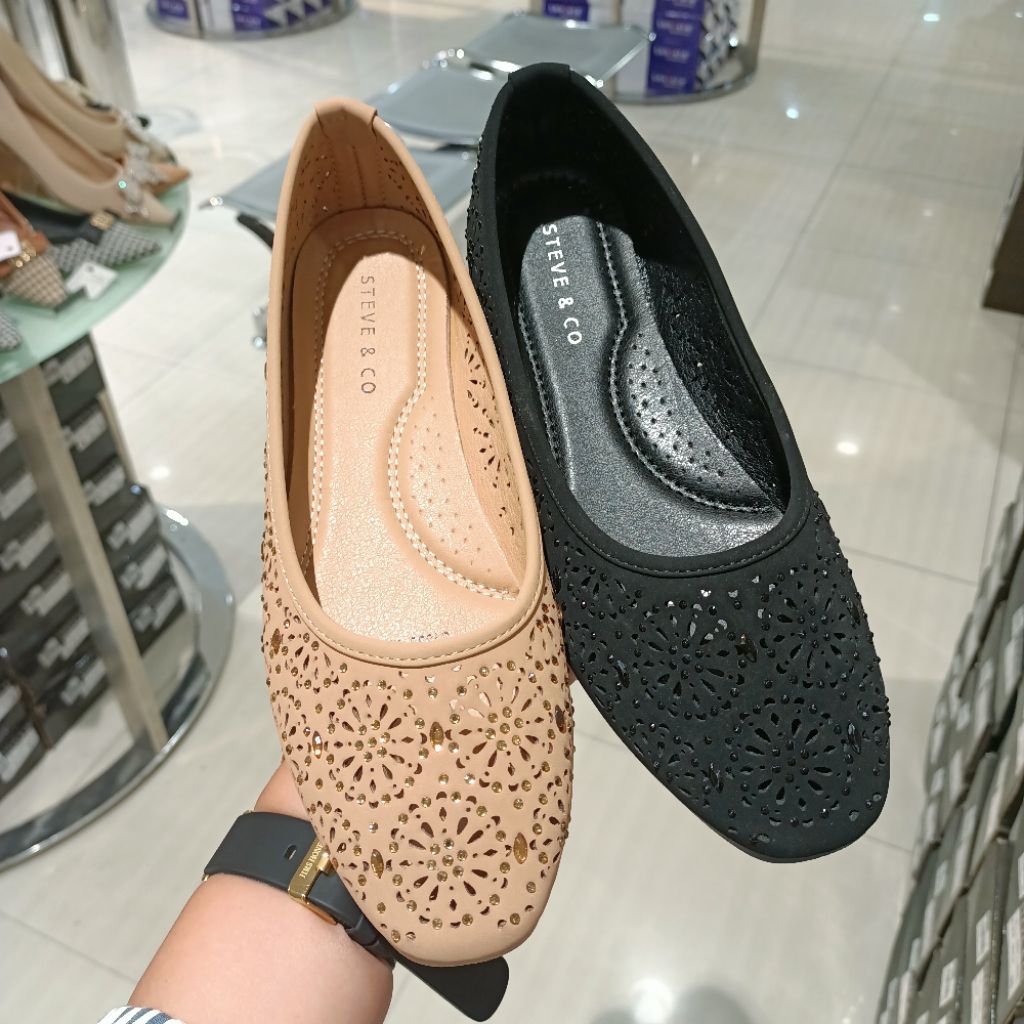 sepatu wanita flat STEVE&CO original