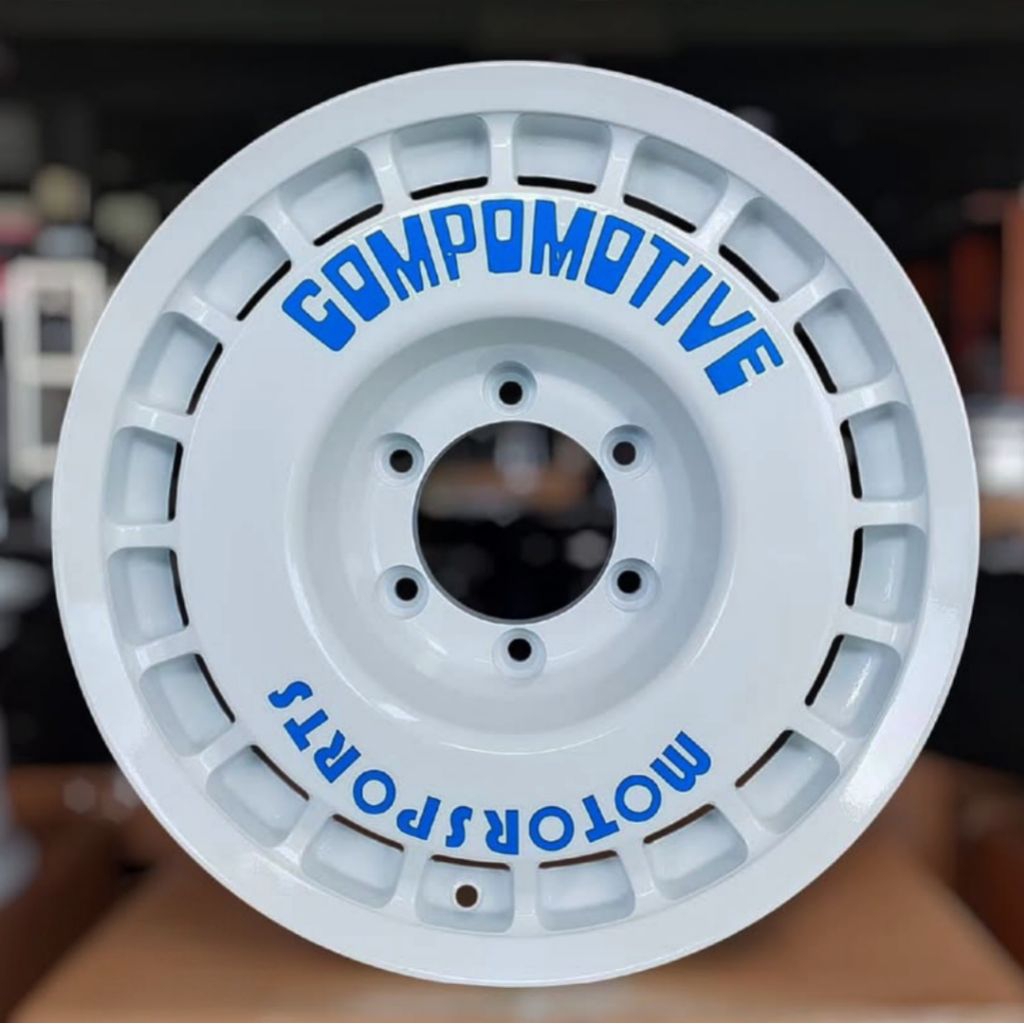 velg mobil r16 compomotive rally alto lebar 7,5 velg mobil ring 16 pajero Hilux velg racing r16 velg