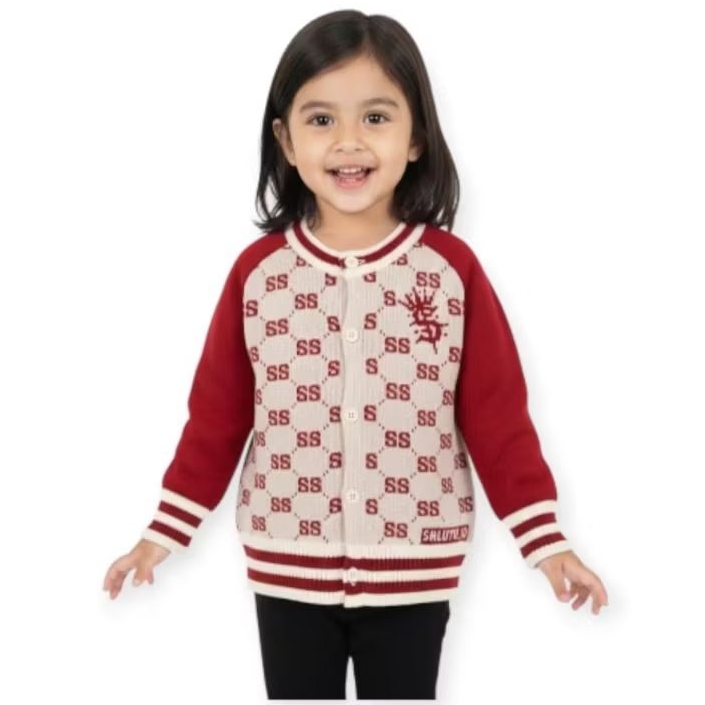 Cardigan Rajut Anak Laki-Laki Perempuan Saluyu_id Hangat