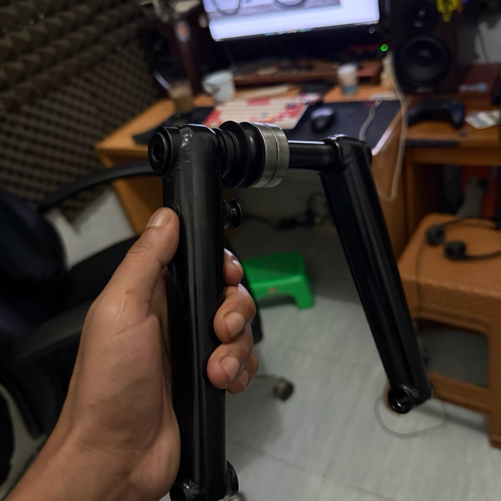 crank + fork bmx flatland