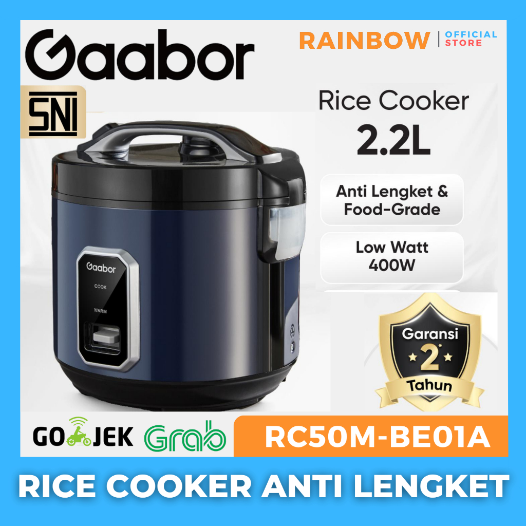 Rice Cooker Magic Com Gaboor 2,2 Liter - RC50M-BE01A