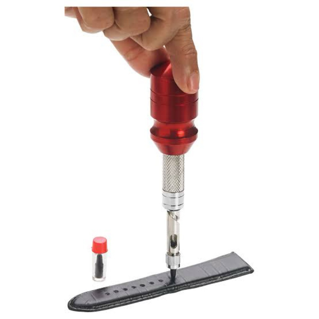 pelubang strap jam tangan  hole punch tool for watch strap watchmaker tool