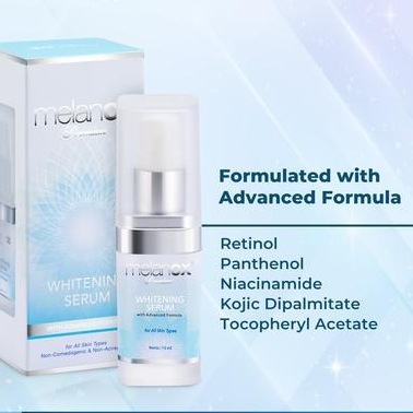 Melanox Premium Whitening Serum 15ml | Serum Wajah | Serum Glowing | Mencerahkan