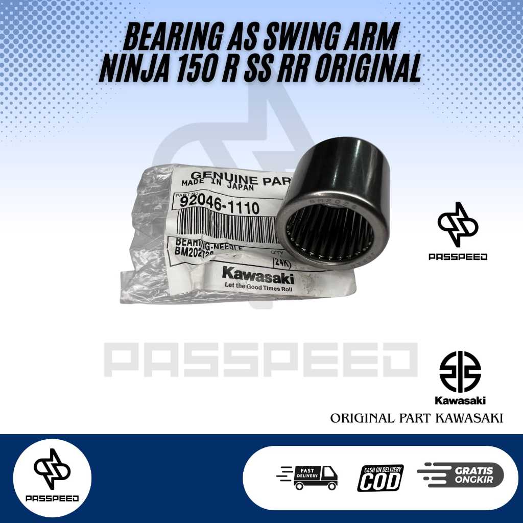 BEARING AS SWING ARM NINJA R SS RR ORIGINAL 92046-1110