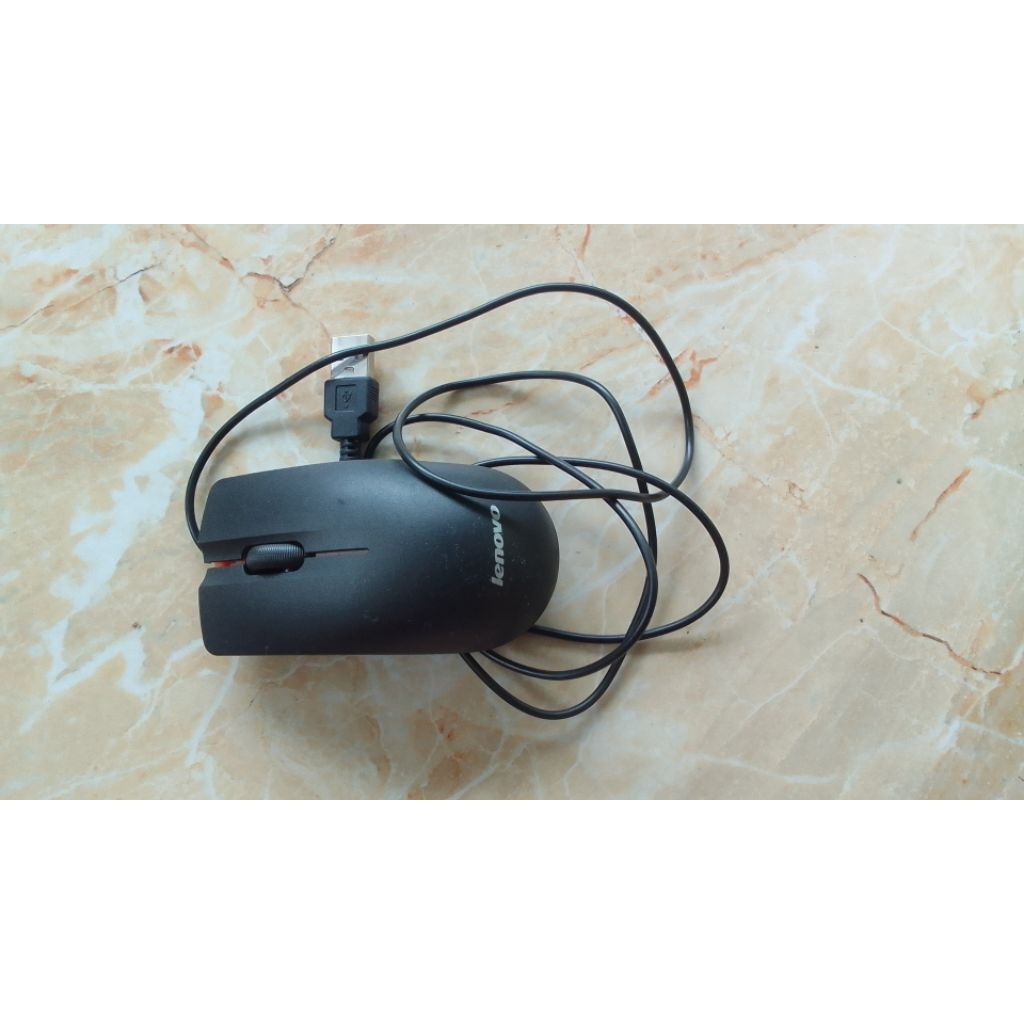 MOUSE USB NOTEBOOK LAPTOP  LENOVO BEKAS NORMAL