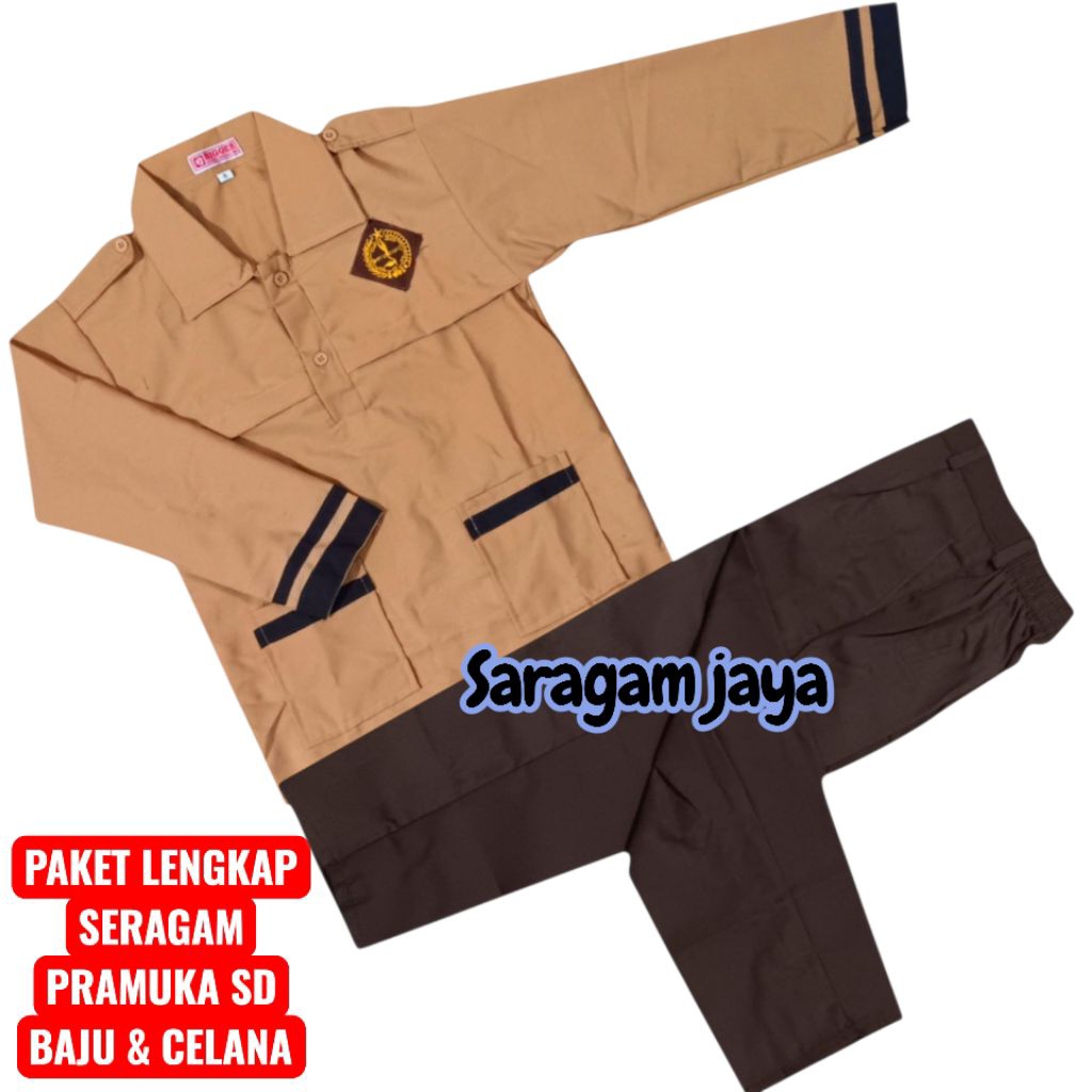 Seragam pramuka sd laki laki,Seragam pramuka siaga sd laki laki,Baju pramuka sd laki laki
