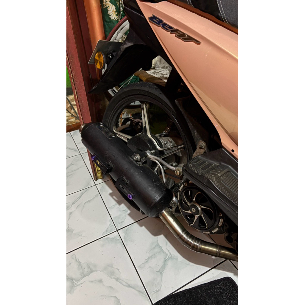 knalpot arm luster v1 beat tb vario