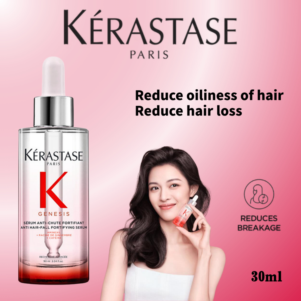 Kerastase Genesis Serum Fortifiant Hair Serum 30ml/Kerastase Anti Hair Fall Serum Rambut Rontok Gene