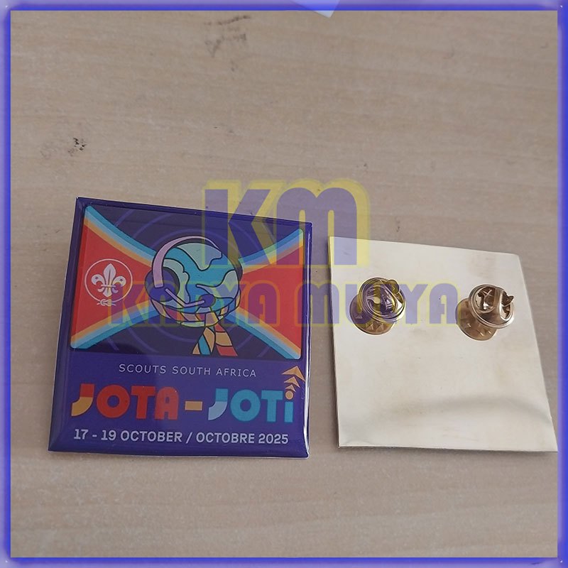 Pin Bros Logo Jota Joti 2025 Logam Pin Pramuka Jota Joti - Karya Mulya