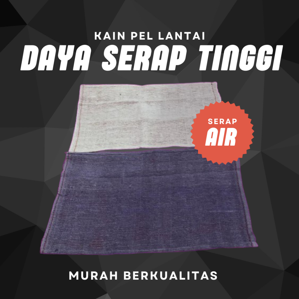 Kain Pel Lantai Katun - Kain Lap - Perlengkapan Dapur