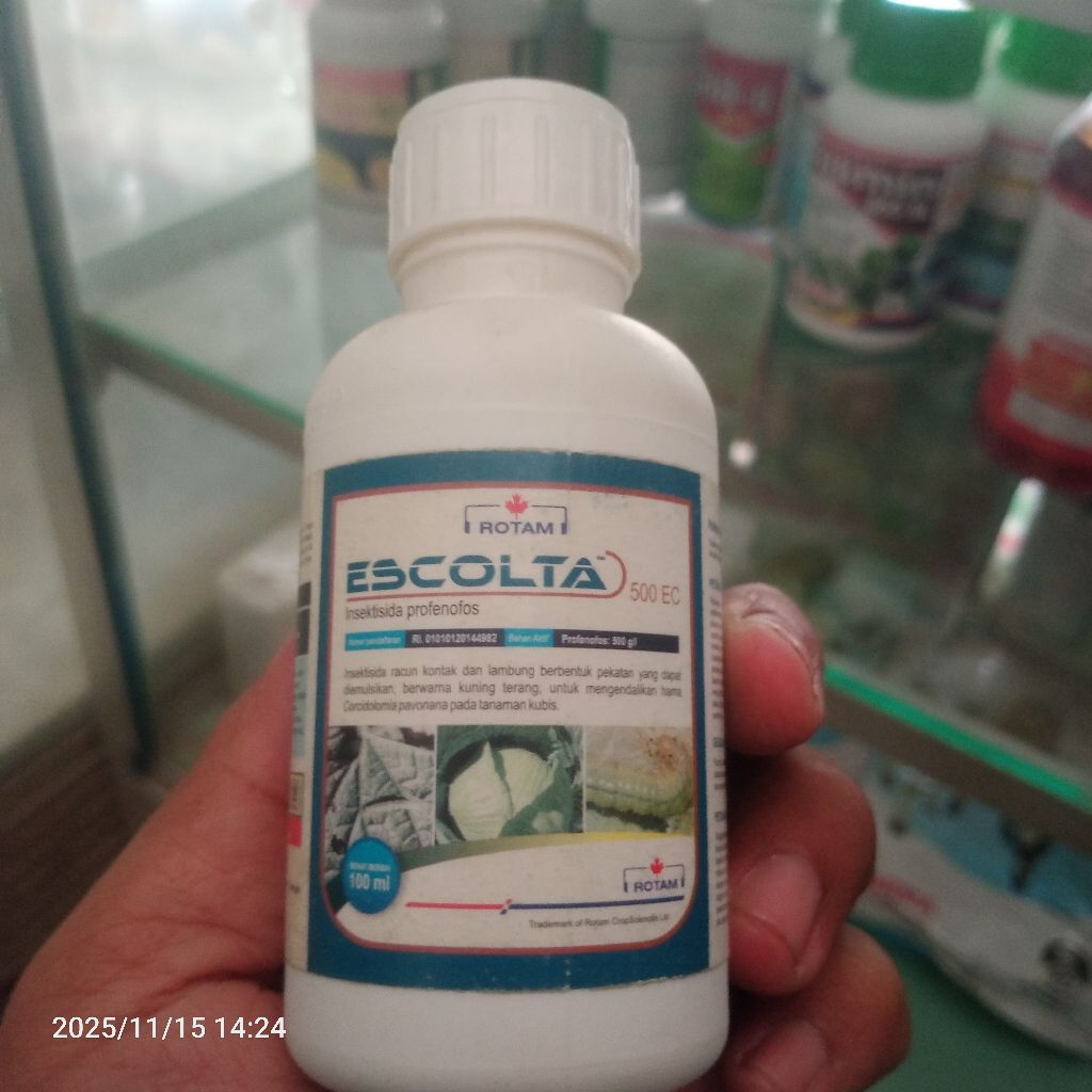 Insektisida ESCOLTA 100 ML (Pengendali Ulat dan Lalat Buah)