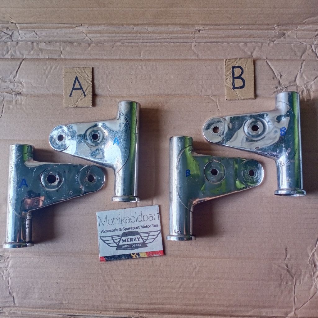 Kupingam Lampu Depan Kawasaki Binter Merzy KZ200 Type Platina Kupingan HeadLamp KZ 200 Binter Merzy 