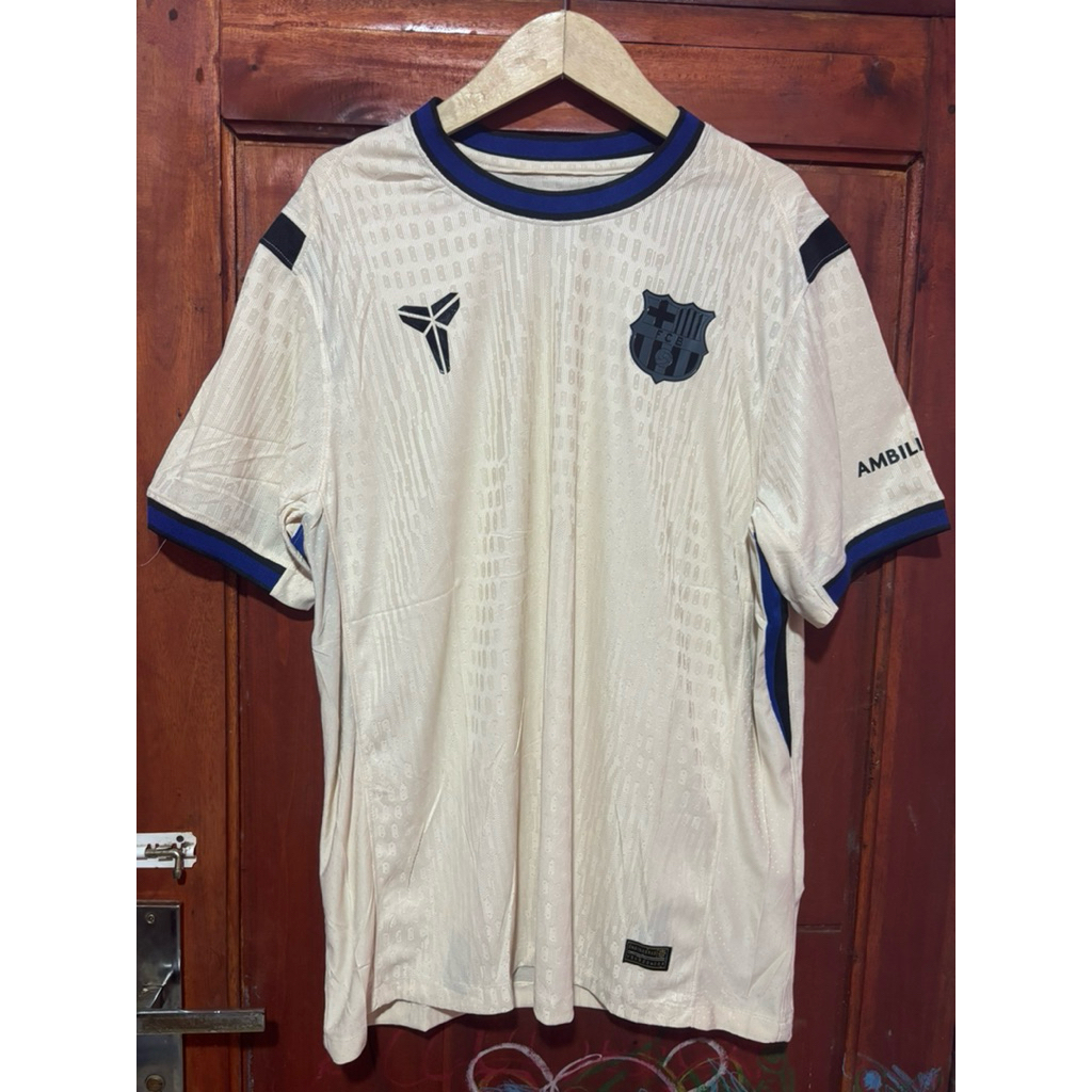 JERSEY BARCELONA AWAY PLAYER ISSUE 25/26