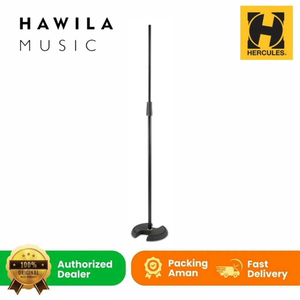 Stand Microphone Hercules MS202B Quick Turn H Base Microphone Stand Hercules MS 202B