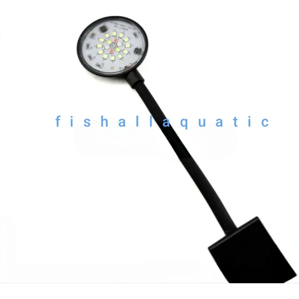 YAMANO LED JEPIT 3 WATT Lampu Jepit Aquarium Bisa ganti Warna LD 307