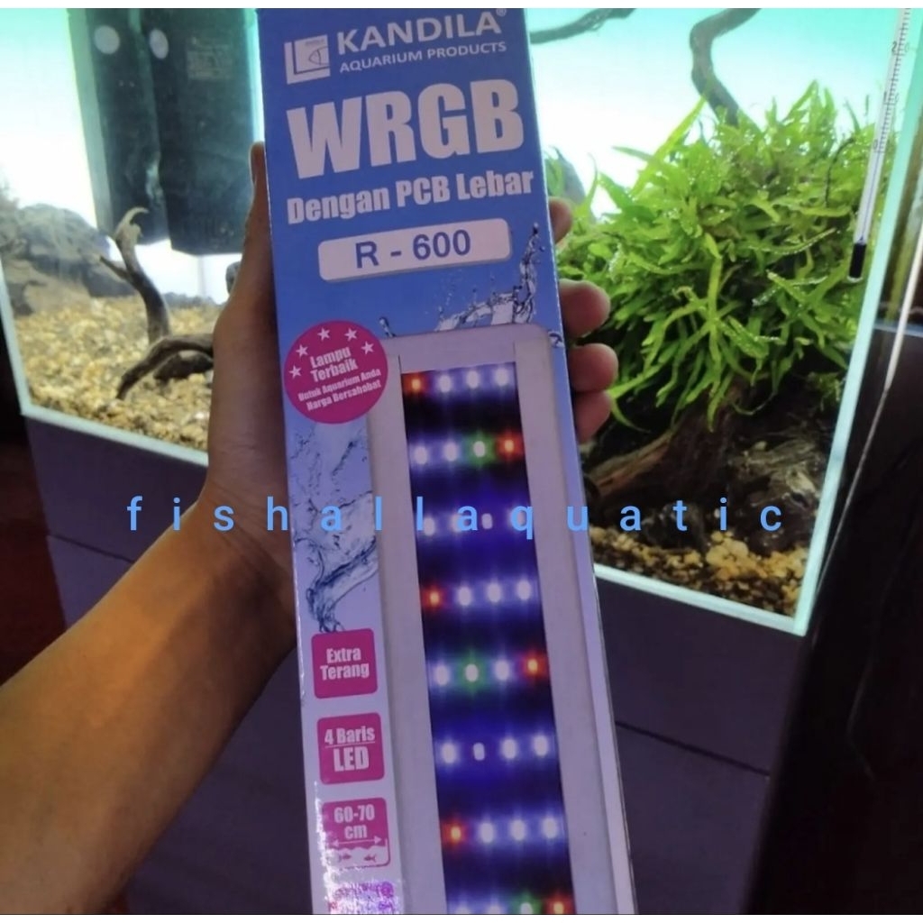 Promo Lampu Aquarium Kandila LED R 600Z WRGB Kandila LED R 600 Z WRGB