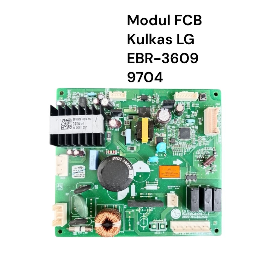 Modul FCB kulkas LG inventer EBR3609 9704 orginal