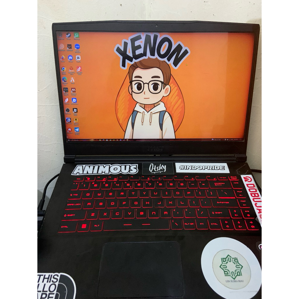 LAPTOP MSI GF63 THIN 10SC -I5 10500