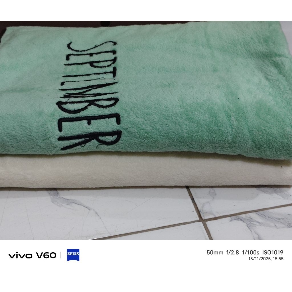 handuk mandi dewasa /handuk penthouse besar-bordir nama bulan