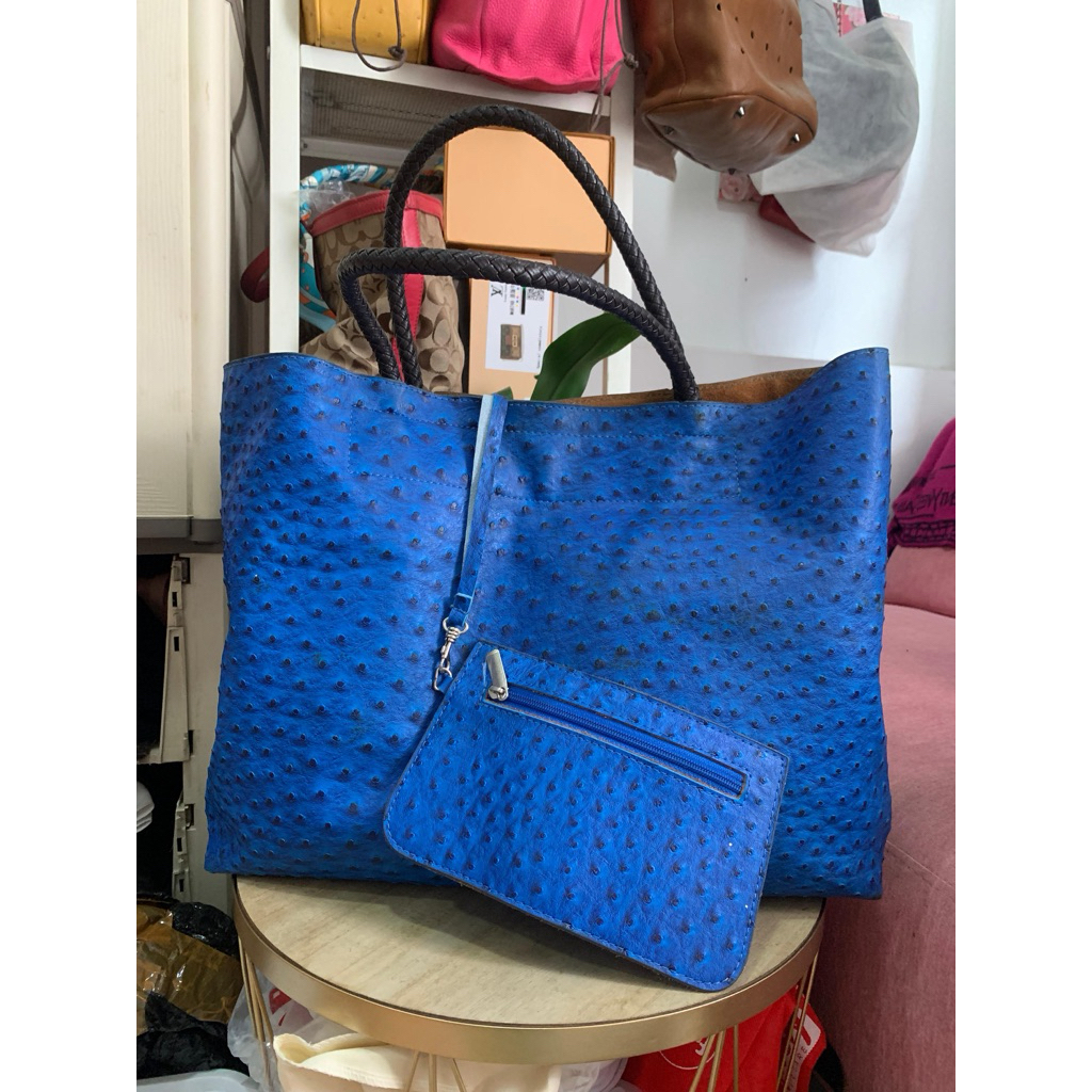 tas tote bag kulit asli