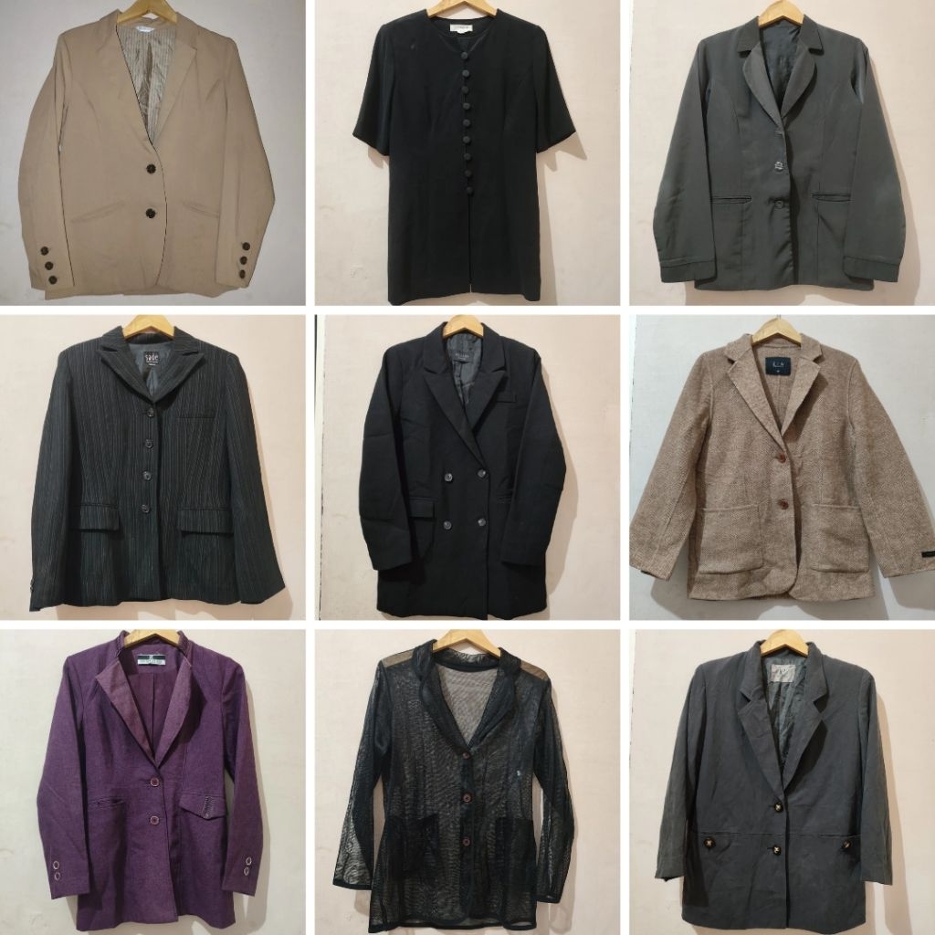 BLAZER COAT WANITA KOREAN OUTFIT