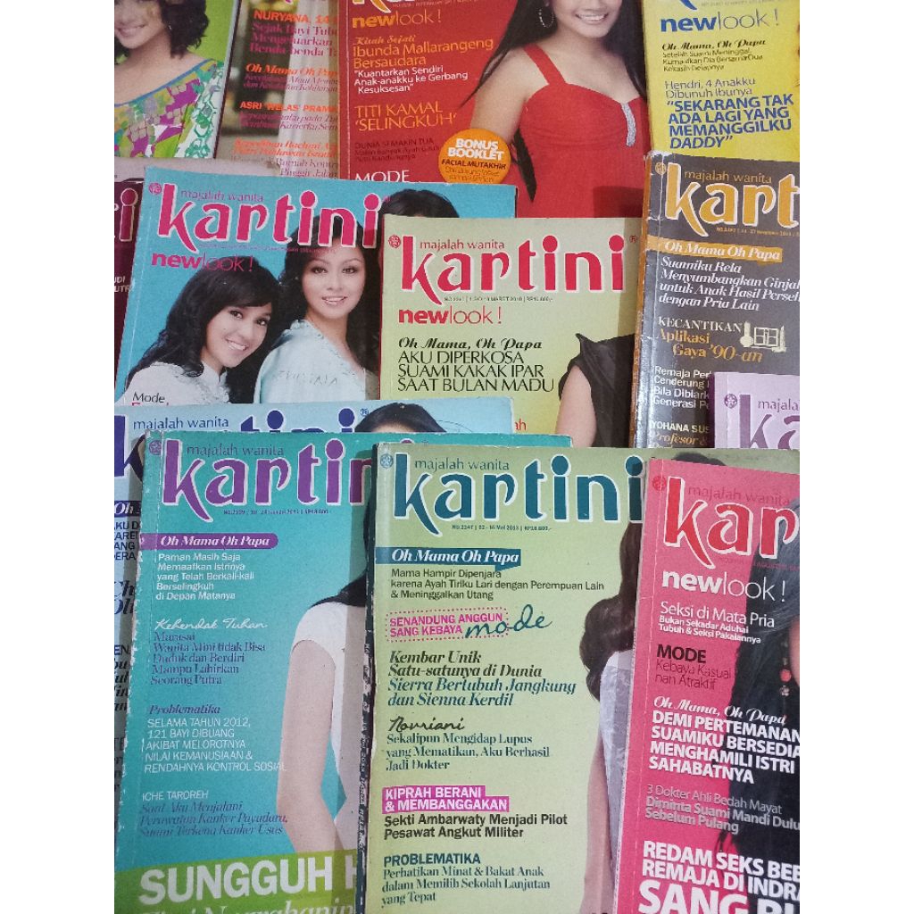 MAJALAH KARTINI BEKAS ORIGINAL